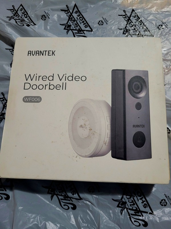 Avantek WF006 Wired Video Doorbell. Brand New.