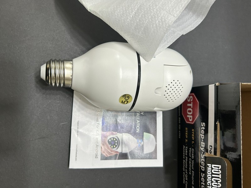 Dot Com Products Light Socket 5G Security Camera gallery