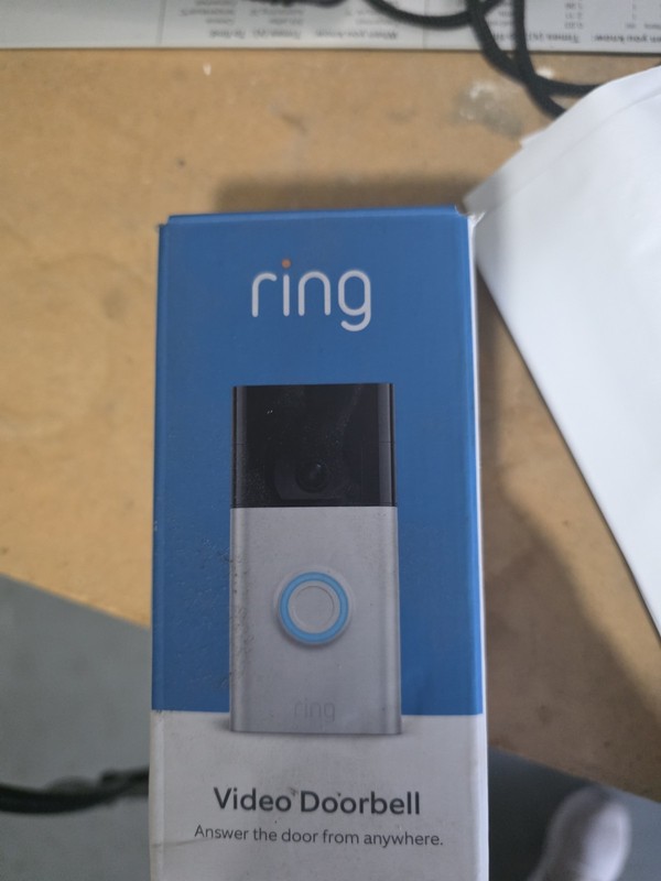 Ring Video Doorbell 2nd Generation Wi-Fi, 1080p HD Camera with Motion Detection