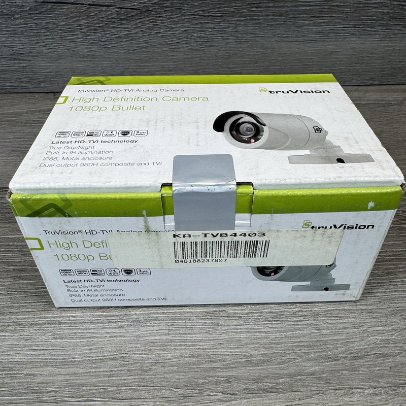 NEW SEALED Interlogix TVB-4403 Outdoor 1080p HD-TVI IR Bullet Camera
