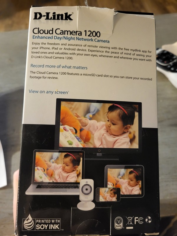 New D-link Cloud Camera 1200 Dcs-942l Enhansed Day/night Network Camera gallery
