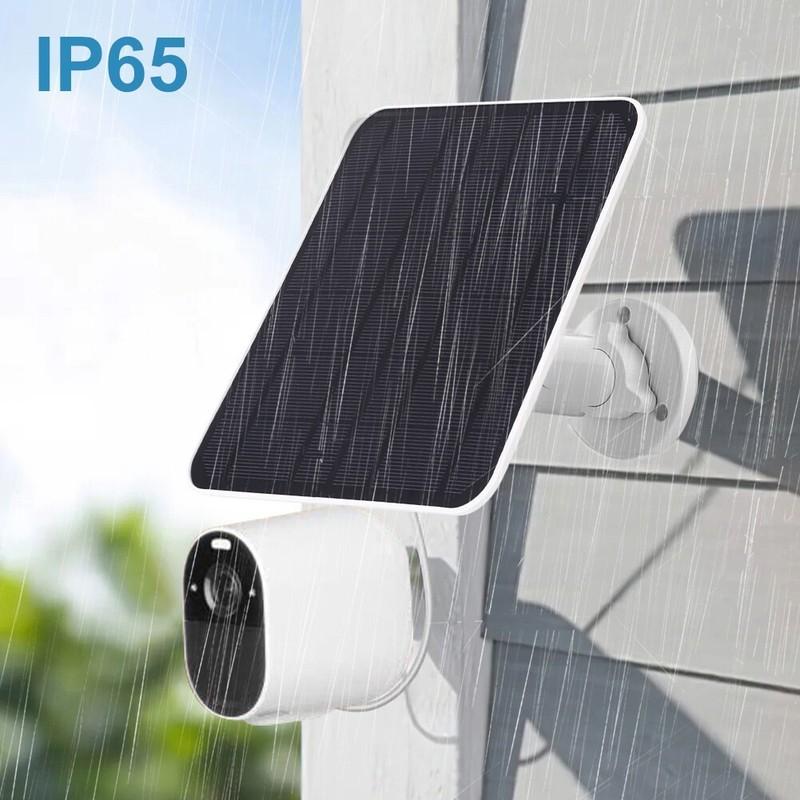 Security Camera Solar Panel with 9.8ft Cable Waterproof for Arlo Pro 4 5S 3 2 gallery