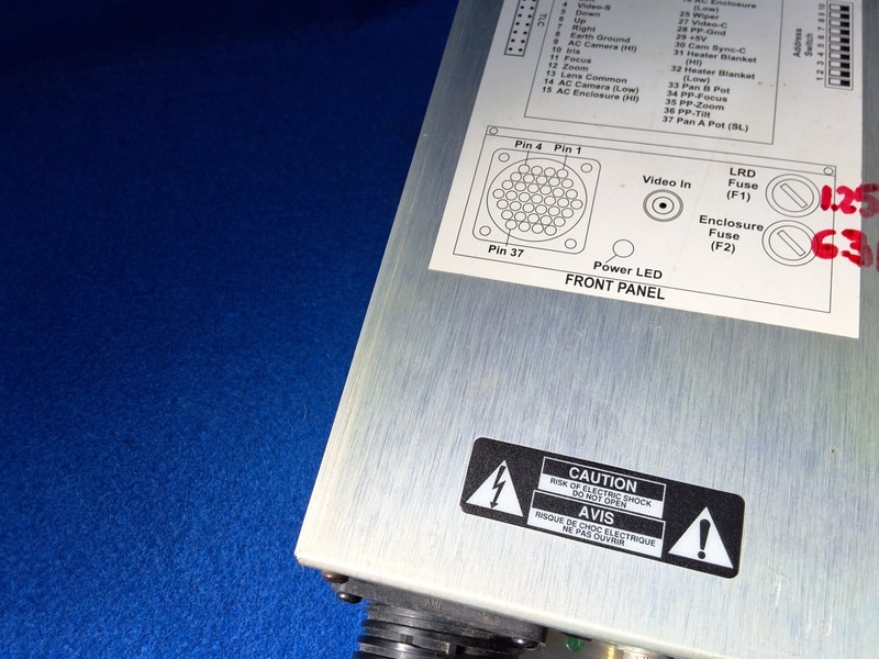 Pelco LRD41C22-2 Legacy Variable Speed Receiver V24AC, 5W, 50/60Hz. gallery