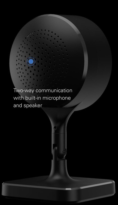 Eve Cam Wi-Fi Indoor IP Camera-Apple HomeKit-Night Vision 2-Way Black, UNOPENED gallery