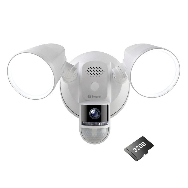 Swann 4K Floodlight Security Camera Wired Floodlight Camera, Smart security cam gallery