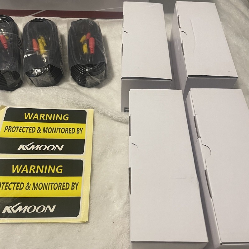 Coaxial High-Definition Four Camera Kit S2096US CCTV Cameras NIB gallery