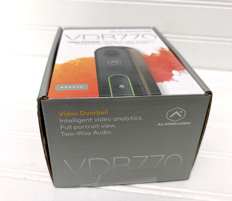 ALARM.COM ADC-VDB770 Video Wireless Motion Sensor Night Vision Camera NEW IN BOX gallery