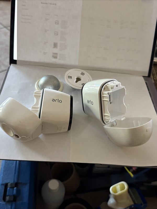 2 Netgear Arlo Pro VMC4030 Add Security Cameras-w mount batteries not included gallery