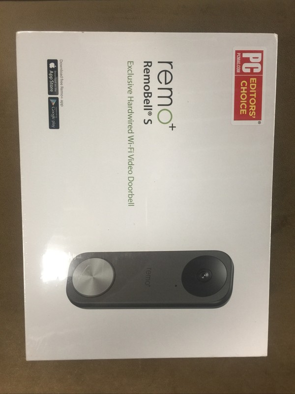 Remobell S Hardwired WiFi Video Doorbell