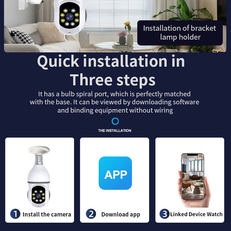 1080p HD Network Intelligent Wifi Camera With Automatic Tracking Detection gallery