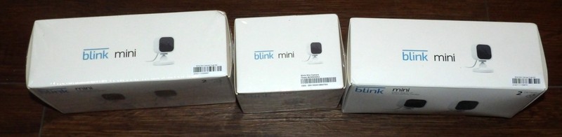 5 Lot Blink Mini Indoor Plug-In HD Smart Security Cameras - 3 New gallery