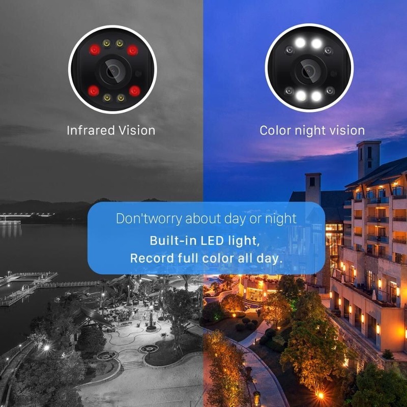 PTZ Wifi Surveillance Camera Outdoor Auto Tracking Audio Security CCTV SmartCam gallery