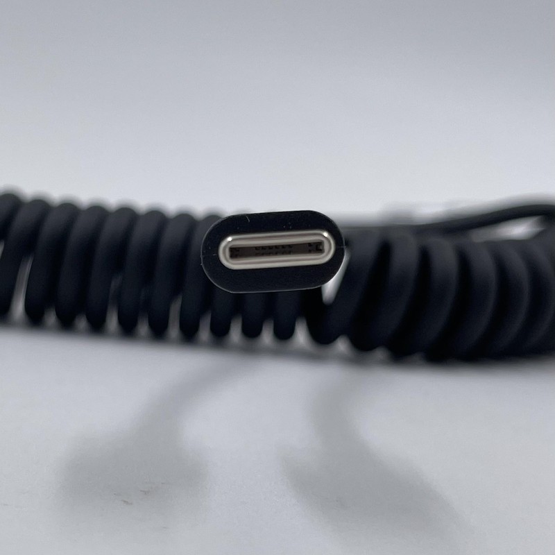 Type C USB C PD to Weipu 2 Pin Female Coiled Power Cable Compatible for BMPCC... gallery