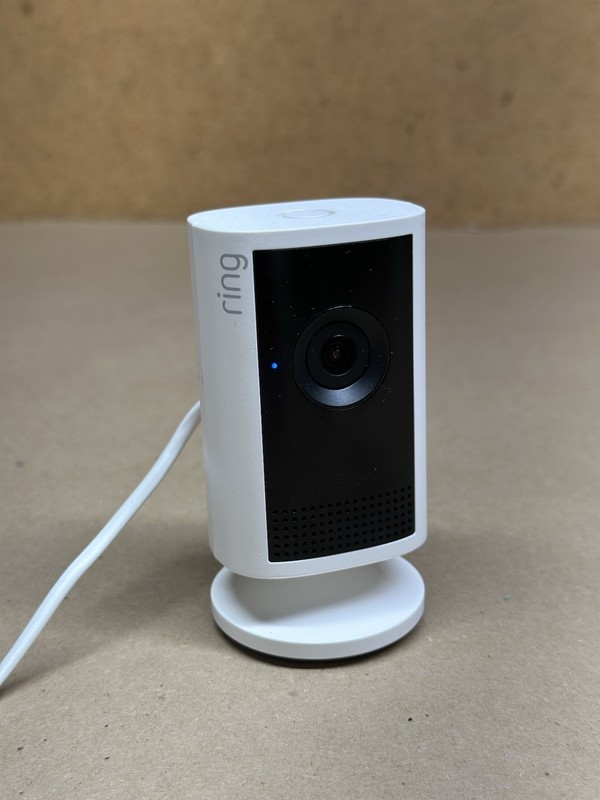 Ring Indoor Cam 2nd Gen WiFi Indoor Security Camera White Tested Working