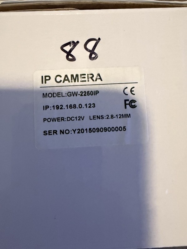 GW-2250IP HD IR Color IP Outdoor Security Camera gallery