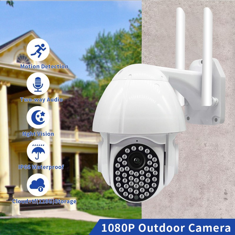 5G 1080P HD WIFI Wireless IP Security Camera Outdoor CCTV PTZ Smart Home IR Cam
