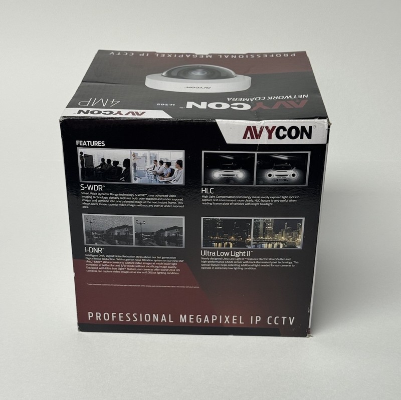 AVYCON 4MP Motorized IP Dome - AVC-VHN41AVLT gallery