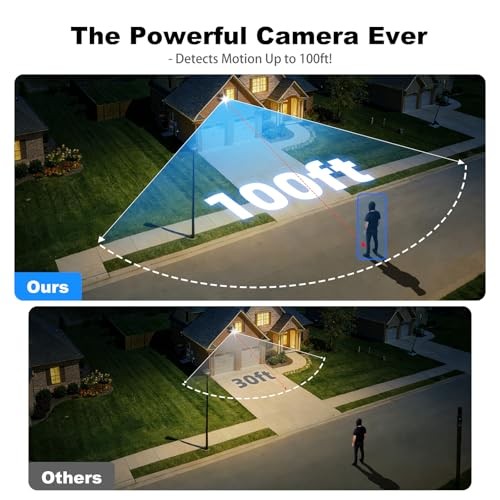 4G LTE Cellular Solar Security Cameras Wireless Outdoor, No WiFi Ultra White gallery