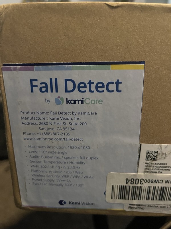 Kami Care Fall Detect Camera gallery