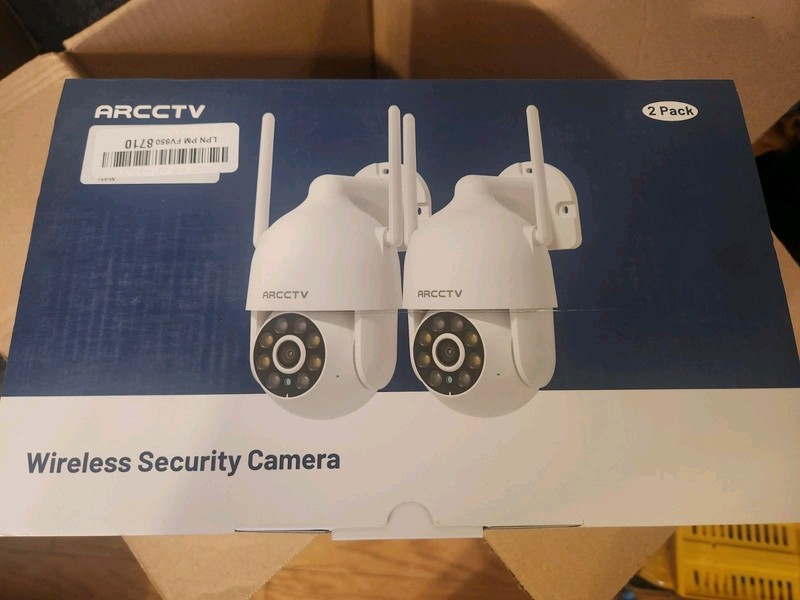 ARCCTV Security Camera Powered By USB Cable (included) 2 Pack