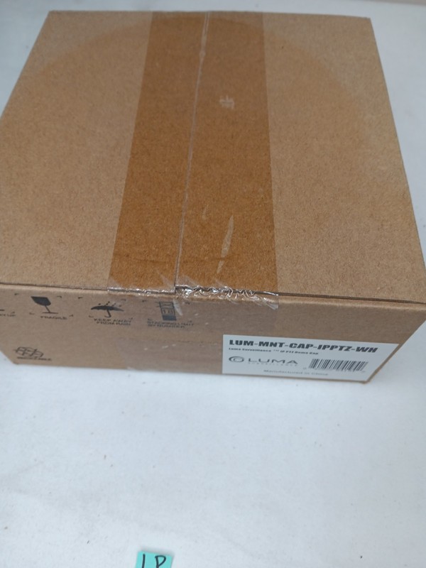Luma Surveillance IP PTZ Dome Cap White - LUM-MNT-CAP-IPPTZ-WH-New, Sealed Box gallery