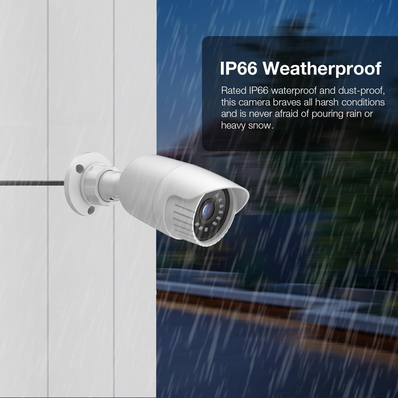 1080P Security Camera 4-in-1 HD CCTV Bullet Wired Cam, AHD/TVI/CVI/CVBS gallery