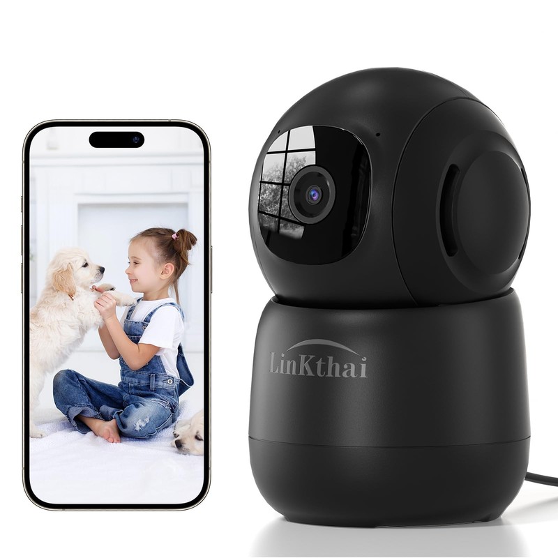 2K Camara De Seguridad 2.4 GHz Para Casas Cuarto Bebe Interior Con Audio Sensor gallery