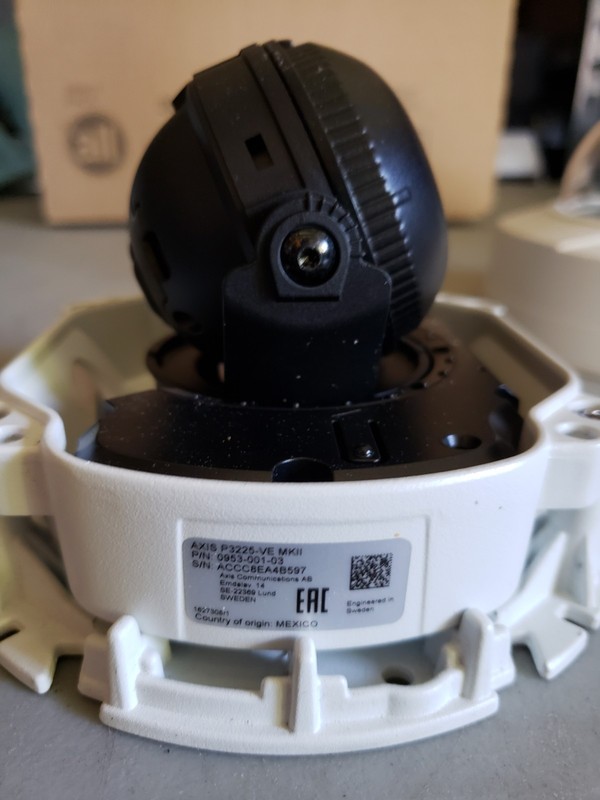 ^ Lot 5x Axis Communications P3225-VE MKII 0953-001-03 Network Dome Cameras gallery