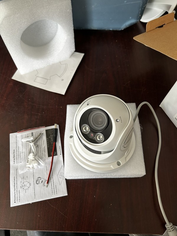 Cantek CTP-TV 19TE 2.8-12mm -2mp Outdoor HD-TVI/AHD Dome Camera See Photos.New gallery