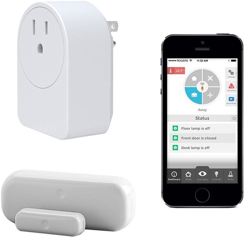 iControl Networks Piper Classic All-in-One WiFi Security System Bundle (4-Piece) gallery