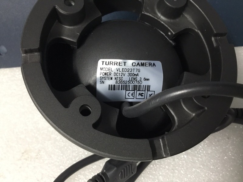 4 Pack Speco VLED23T7G Security Color Cameras W/ 3.6mm 480TVL 24LEDs 65’ Ft NEW! gallery