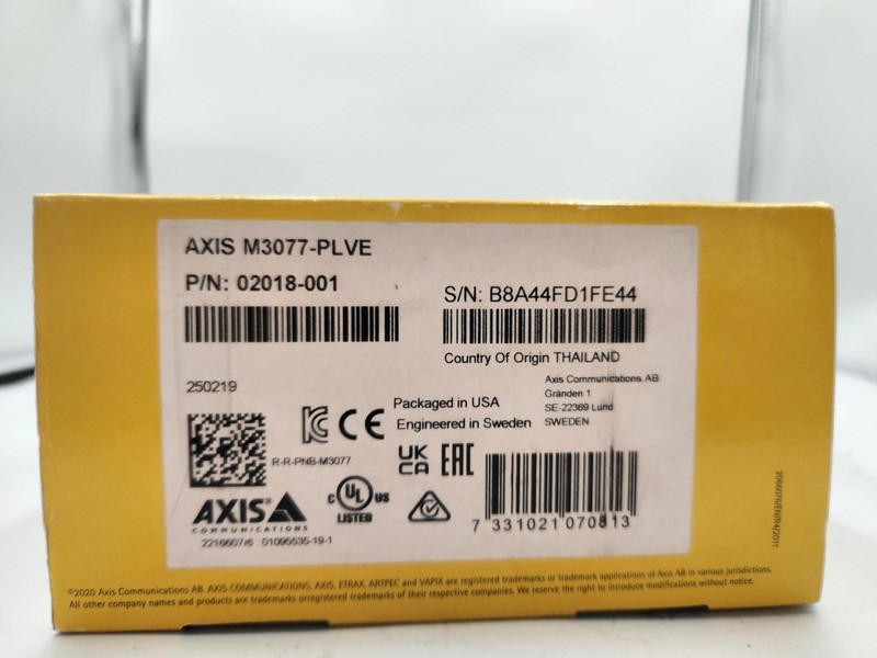 AXIS M3077-PLVE Network panoramic camera dome outdoor bight vandal 02018-001 gallery