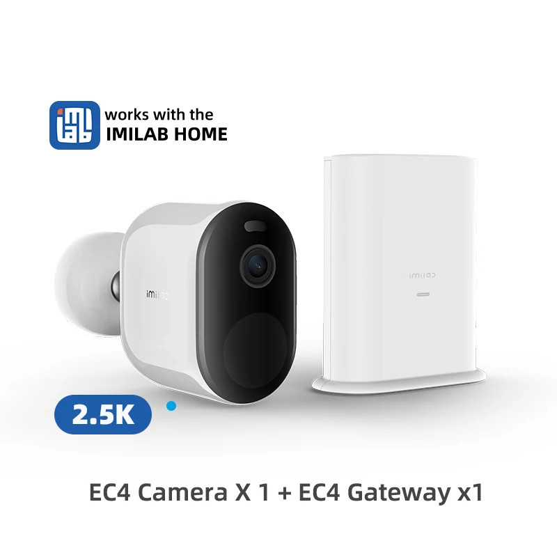 IMILAB EC4 2.5K WiFi Security Camera Outdoor Wireless Battery Rechargeable gallery