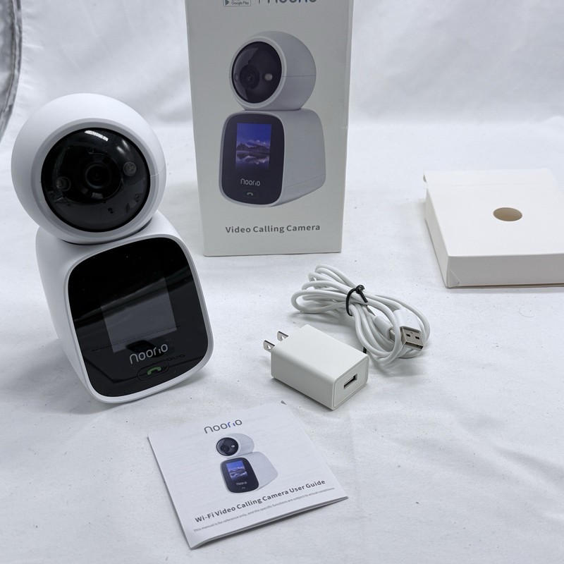 Noorio CL200 2K Indoor Camera 2-Way Video Calling, 360° Motion Detection Came…
