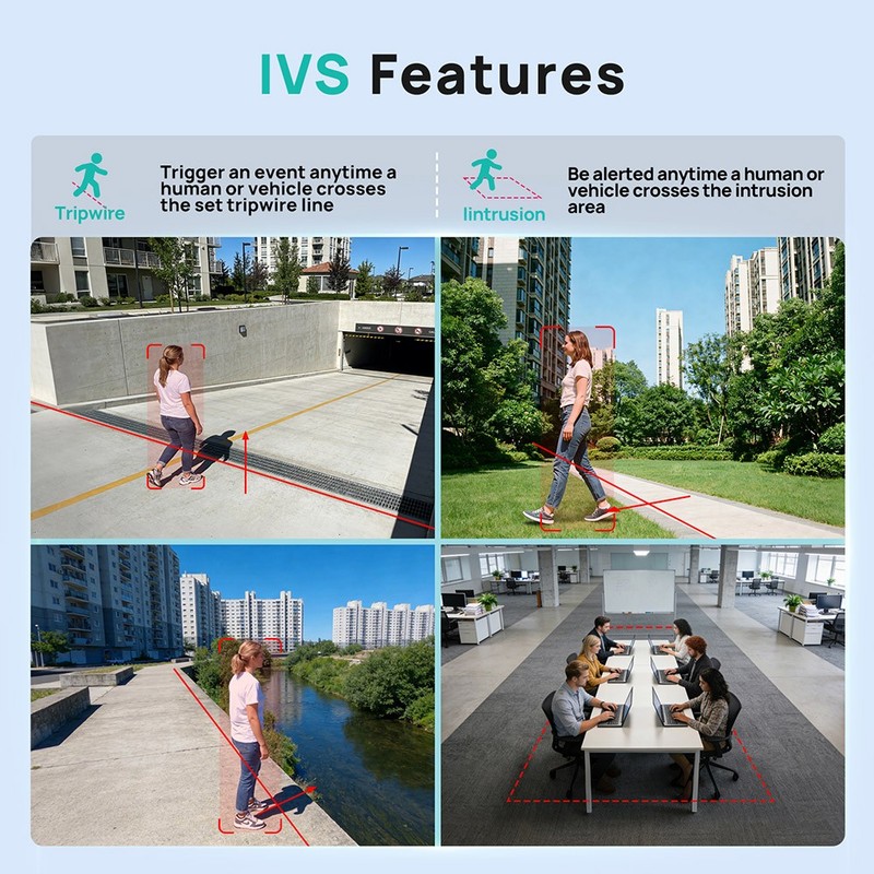 Vikylin 4MP POE IP Camera Full Color+IR Dual Light with Audio Onvif NDAA Metal gallery