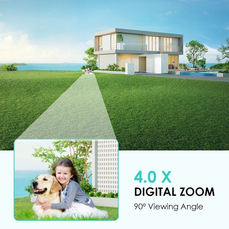 4K 8MP WiFi Camera PTZ Auto Tracking Outdoor IP CCTV Home Surveillance SmartCam gallery