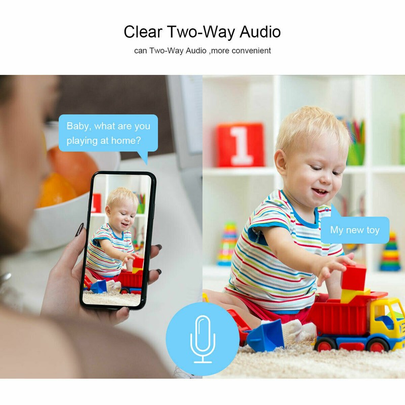 HD 1080P WIFI IP Camera CCTV Home Security 2 Way Audio Baby Pet Monitor gallery