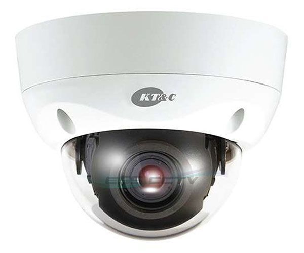 KT&C VDS302NUV9 Outdoor Dome Camera, 960H 750 TVL, 2.8-11mm, IP68, Dual Power