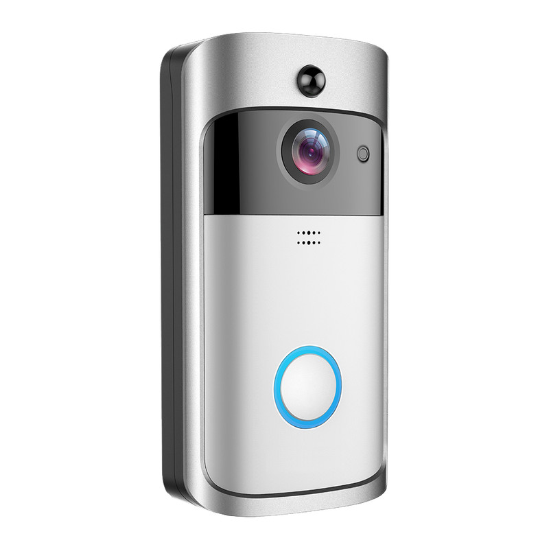 Smart Wireless WiFi Ring Doorbell Intercom Video Camera Door Bell Chime Security