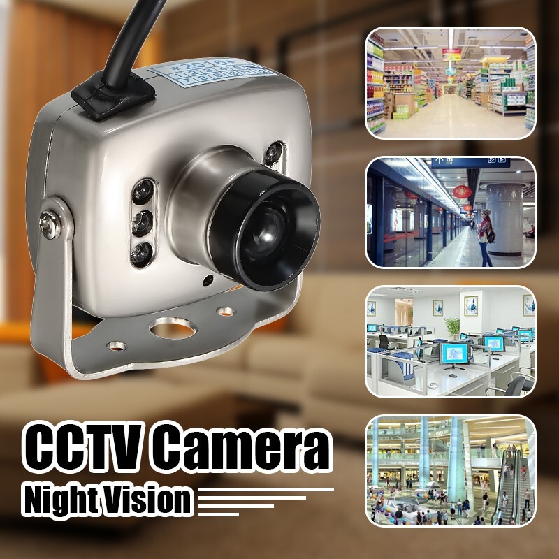 420TVL Mini Wired CCTV Security Camera IR Night Vision Infrared CMOS Video Cam