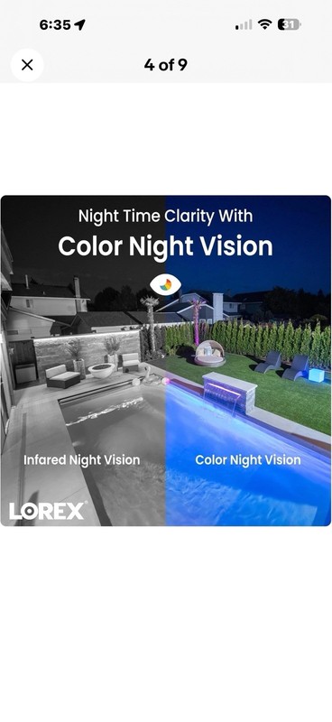 Lorex 4K IP 8MP PoE Add-On Dome Outdoor/Indoor Security Camera gallery