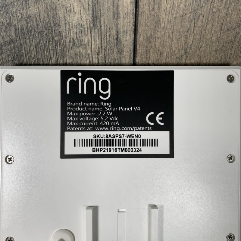 Ring 8ASPS7-WEN0 Solar Panel for Spotlight Cam Battery. Read Description. gallery