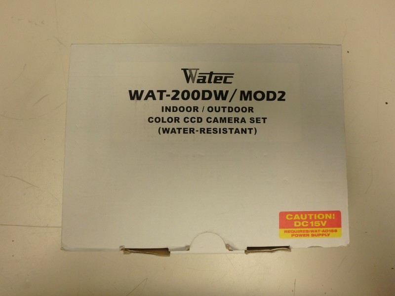 Watech water resistant outdoor camera system