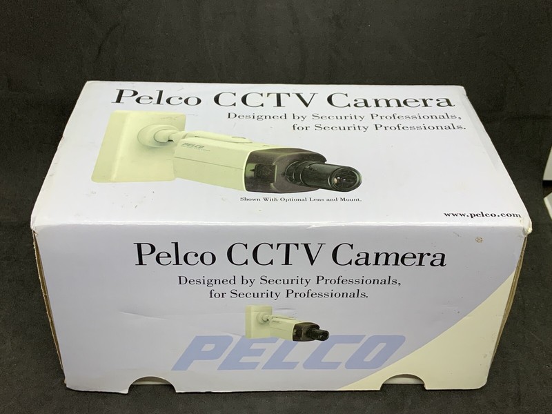 Pelco MC3710S-6 Black and White B/W CCTV Camera 1/3” 12/24V STD Resolution OB gallery