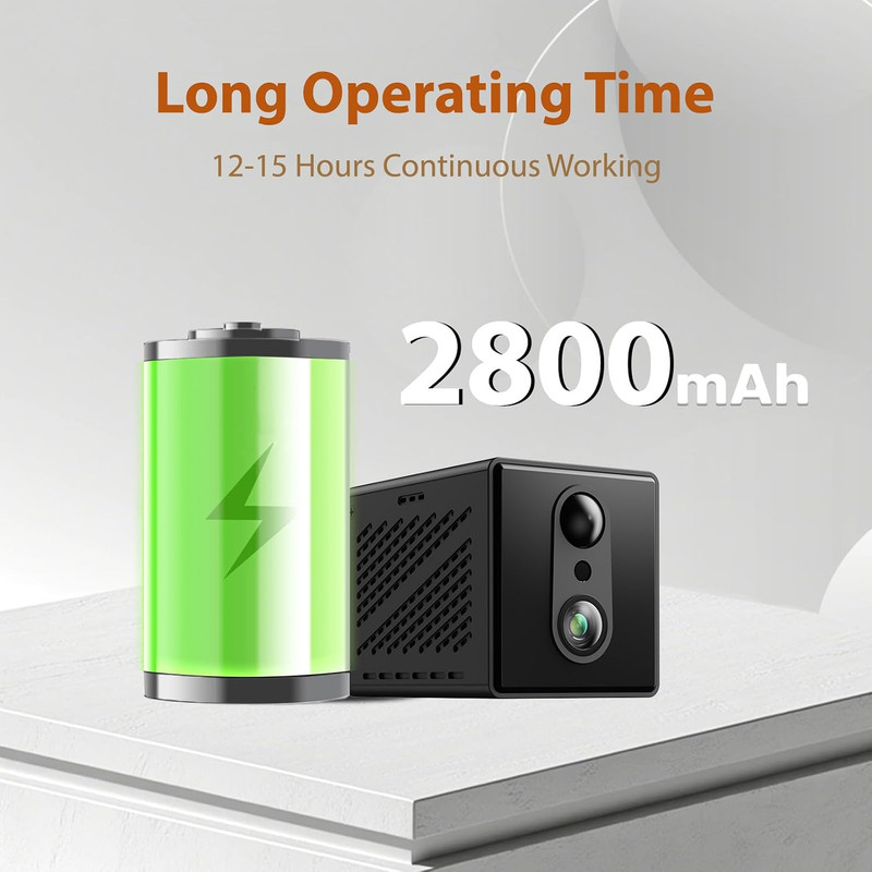 2026 5G Mini HD Security Camera - 100 Days Battery, Night Vision, Motion Detecti gallery
