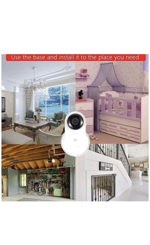 (Pack of 4) YI 1080p Home Camera Wall Mount, KASMOTION 360 Degree Swivel Camera gallery