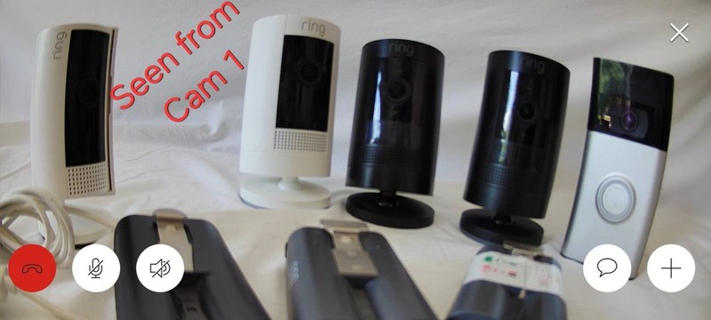 Ring Security Camera System with Doorbell Cam gallery