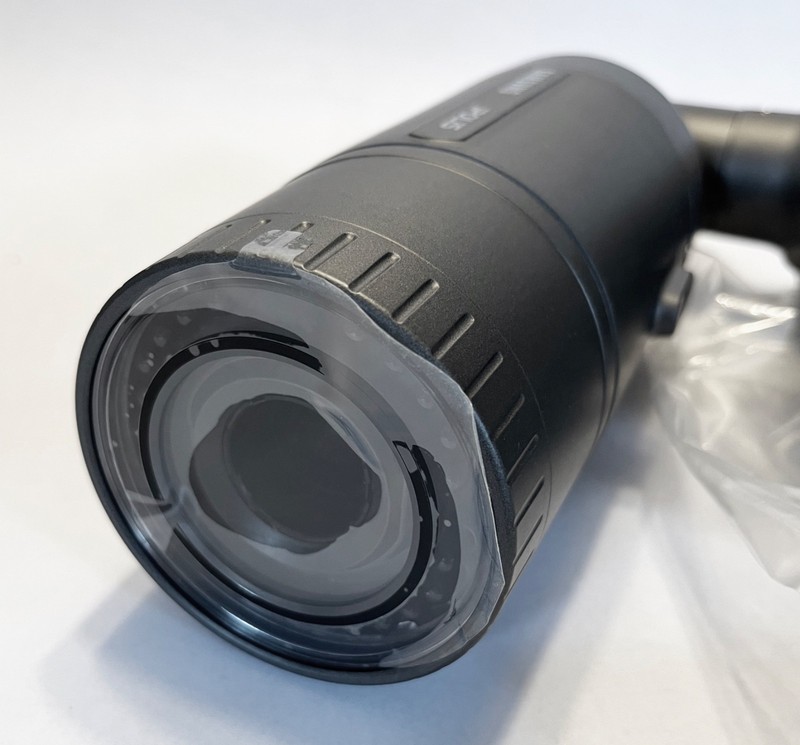 Samsung SNO-5084RN Outdoor Network Bullet Camera, Gray, 1.3MP IR, 3-8.5mm Lens gallery