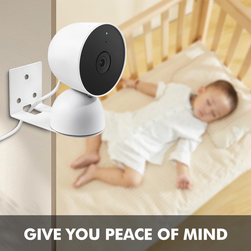 3 Pack Adhesive Metal Nest Mount fits for Google Indoor Nest Cam 2nd Generati... gallery