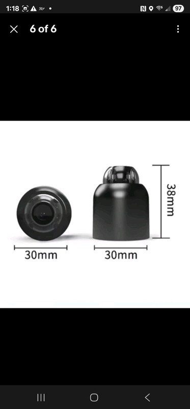 New X5 Mini Camera 1080P Clear Night Vision Lightweight Portable Premium Cam New gallery